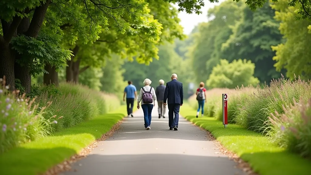 A clear riverside walking path along the River Lee showing the type of accessible routes petaoflynn Limited organizes